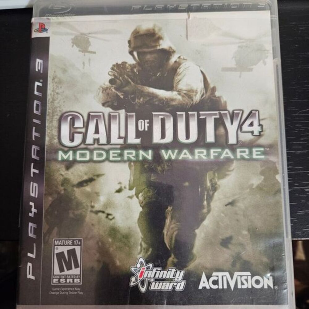 Call of Duty 4: Modern Warfare PS3‎ Game - Intense FPS Action